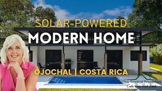 Costa Rica Solar-Powered Modern Home For Sale