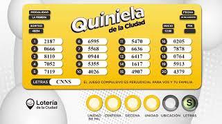 Sorteo de Quiniela de la Ciudad La Primera 48254