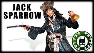 Обзор на Captain Jack Sparrow / капитан Джек Воробей от Neca (RUS review) - action figure