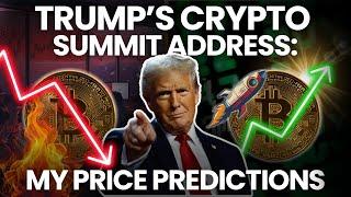 Market To PUMP OR CRASH After Trump's Crypto Summit Address?