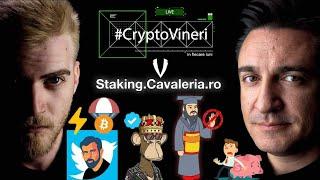 #CryptoVineri 33 - Staking Cavaleria, TIPS și NFT pe Twitter și China interzice CRYPTO S3 EP235