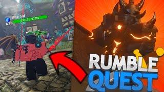 RUMBLE QUEST IS RELEASED! (ALL CODES)