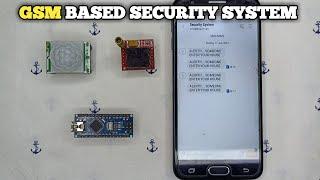 GSM BASED SECURITY SYSTEM | TAMIL | ICC TECH | #icctech