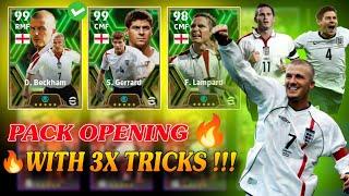 Epic England National Pack Opening eFootball 2024 || Epic David Beckham, Gerrard and Lampard Trick