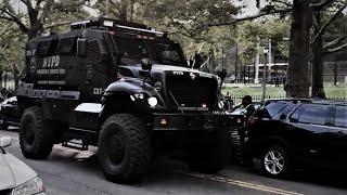 NYPD MONSTER TRUCK / Navistar Defense MaxxPro Mine-Resistant Ambush Protected (MRAP)