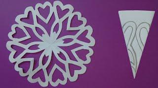 How to Make Beautiful Paper Snowflakes | Easy Step-by-Step Tutorial.