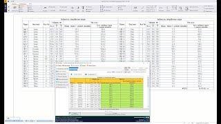 020 Описание работы плагина weldapp для Tekla Structures Вставка таблиц EXCEL