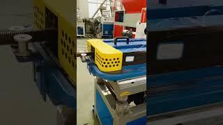 double 2 layers co-extrusion medical corrugated pipe hose making machine#extrusion