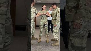 She Took it Like a Champ  #trending #viral #bodybuilding #boxing #timelapse #army