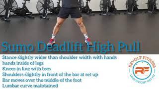 Sumo Deadlift High Pull