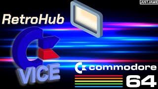 RetroHub - C64/Vice Emulator Setup Guide 2024 #retrohub #c64 #emulator