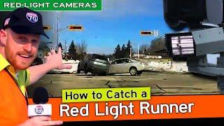 How do RED LIGHT CAMERAS know WHEN to take the picture?