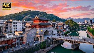 福建最美古城，千年古城长汀！客家首府，中国最美小山城。4K China