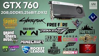 EVGA GEFORCE GTX 760 [ 2GB, GDDR5, 256BIT, DX12 ] GAMEPLAY 2023, BENCHMARK