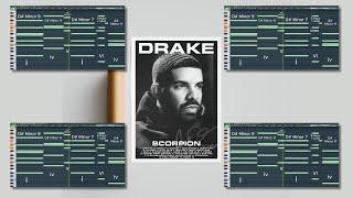 Four Chord Progressions for Drake Type Beats