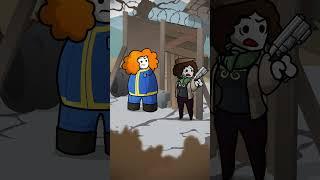 hiding from a deathclaw #funny #relatable #rpg #fallout