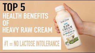 HEALTH BENEFITS OF RAW CREAM