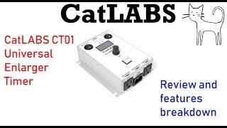 CatLABS CT01 universal digital enlarger timer review and features breakdown