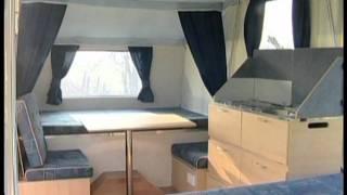 How to erect Dandy Riva folding camper