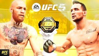 I Simulated Conor Mcgregor's Return in UFC 5! 