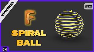 How to design a Spiral Ball? | Fusion 360 Tutorial [2021] | ItsmadeEZy