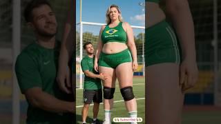 Brazil’s Most Beautiful Tall and Curvy Queen  #brazil #tallwoman #motivation #womens100mhurdles