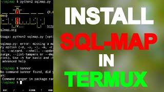 How to install SQL map in termux  - 2022 || Extra Big Tech || termux tool