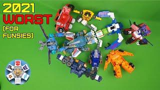 The Top 9 WORST transformer Toys KRBrickBot got in 2021!