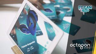 Introducing Ocean 4D+ Augmented Reality Flashcards | Octagon Studio