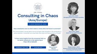 ICMCI Consulting in Chaos - Session One 7:00 UTC