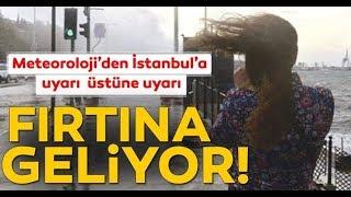 Son Dakika: İstanbul İçin Fırtına Uyarısı! / A Haber | A Haber