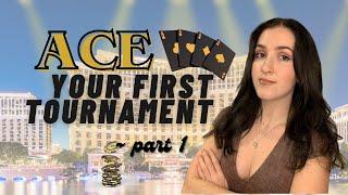 Introduction to Winning Poker Strategies | ACE your First Tournament - Part 1