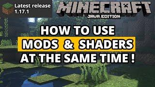 Minecraft Java 1.17.1 How To Use Mods & Shaders At The Same Time (Fabric) Easy Method