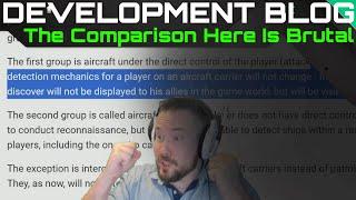 Development Blog - The Comparison Here Is Brutal