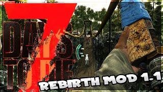 7 DAYS TO DIE Rebirth Mod Gameplay  Wird der POI meine neue Basis? | 012