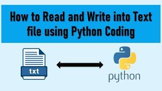 How to Read and Write Text files in Python