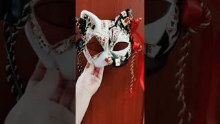 Poker game mask, do you like it? #halloween #cosplay #mask #handwork #shorts #art #diy #anime