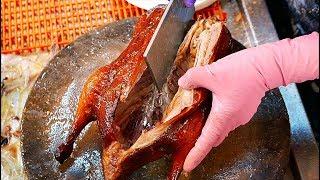 Taiwanese Street Food - ROAST DUCK Kaohsiung Taiwan