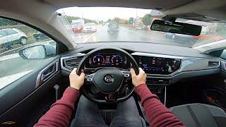 Rainy Day In Rome / Chill Car Driving POV