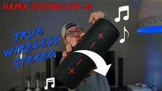 True Wireless Stereo Lautsprecher: Hama Soundcup-D Review + Klangtest | CH3 Test Deutsch