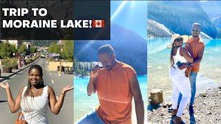 WEEKEND VLOG: WE VISITED MORAINE LAKE IN BANFF NATIONAL PARK | THE NOVEMBER COUPLE