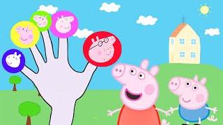 Peppa Pig New Finger Family Song Nursery Rhymes and Kids Songs Песня семья пальчиков Свинка Пеппа