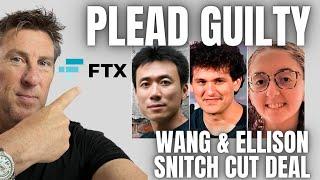 Former FTX, SNITCH CUT DEAL! Gary Wang, Caroline Ellison plead guilty to DOJ charges 110 & 50 Years