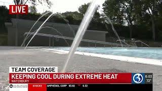 VIDEO: Help arrives in Waterbury to help people beat the heat