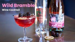 Wild Bramble Wine Cocktail from Saddler's Creek Wine - Hunter Valley