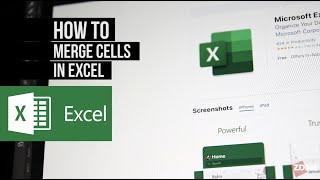 How to merge cells in Excel