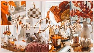 New! FALL DECORATE WITH ME  2024 FALL DECORATING IDEAS | COZY FALL DECOR IDEAS 2024  FALL AESTHETIC