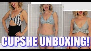 SWIMSUIT UNBOXING & TRY-ON! ft. CUPSHE
