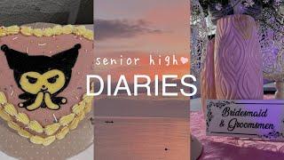 shs diaries  | birthday, teachers day, screening, a wedding | STEM 11 | Philippines