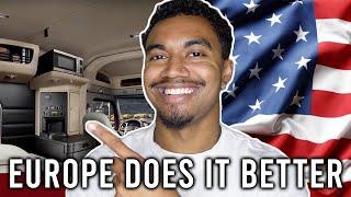 American Reacts to "Why European Trucks Are BETTER Than American Trucks"